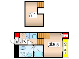 ハーモニーテラス城木町Ⅱの物件間取画像